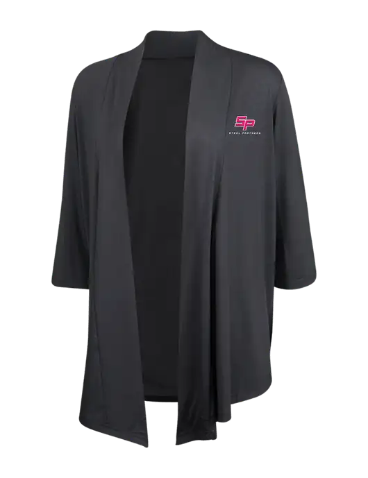 Grey Smoke Womens Concept Shrug w/Steel Partners Logo