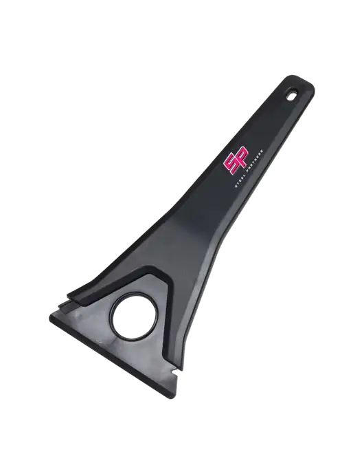 TriBlade Black Windshield Scraper w/Steel Partners Logo