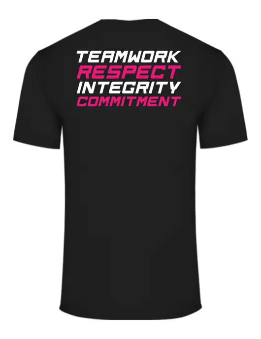 Core Blend Black T-Shirt w/Town Hall T-Shirt Front Logo, Town Hall T-Shirt Sleeve Logo, Town Hall T-Shirt Front Logo