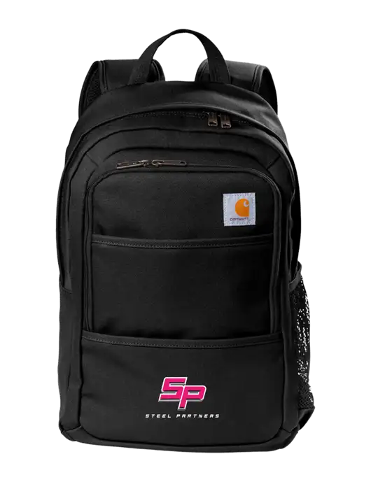 Carhartt Black Foundry Series Backpack w/Steel Partners Logo