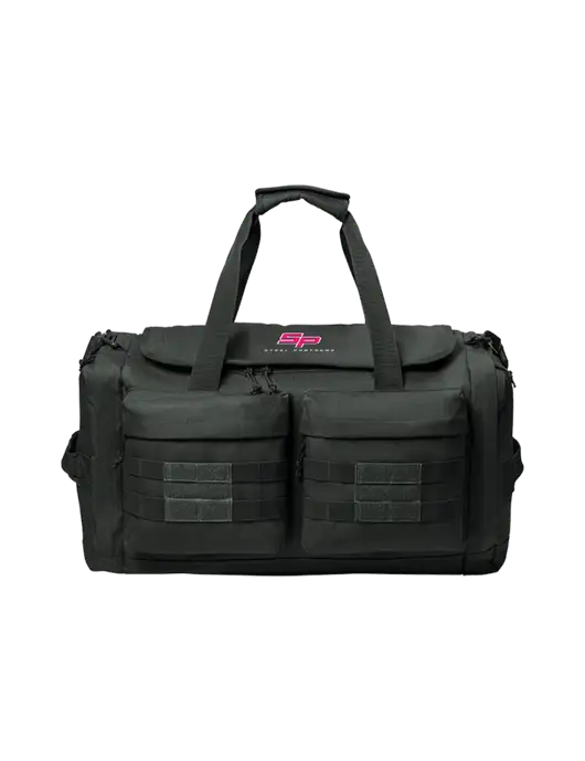 CornerStone Charcoal Grey Tactical Duffel w/Steel Partners Logo