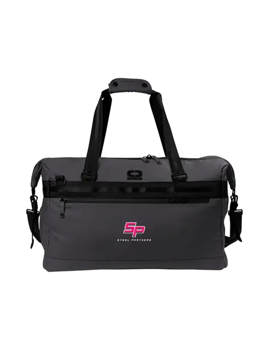 OGIO Very Dark Grey Commuter Duffel w/Steel Partners Logo