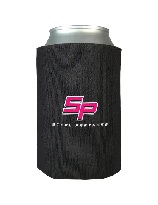 Black Foam Coolie w/Steel Partners Logo