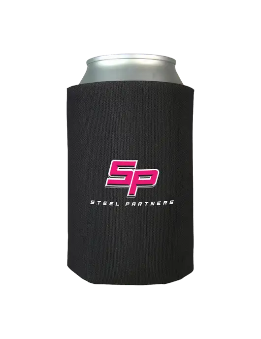 Black Foam Coolie w/Steel Partners Logo
