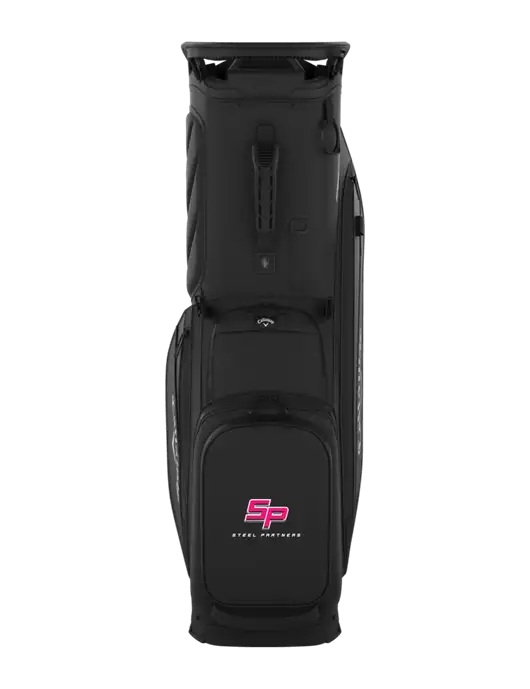 Callaway Fairway 14 Black Golf Bag w/Steel Partners Logo
