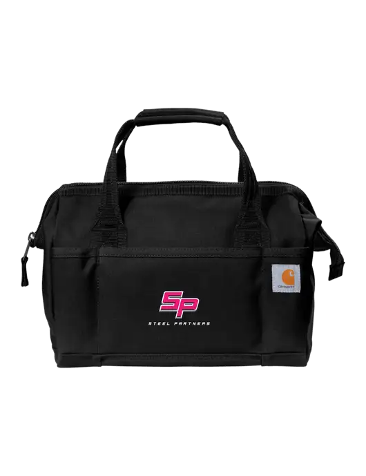 Carhartt Foundry Series 14” Black Tool Bag w/Steel Partners Logo
