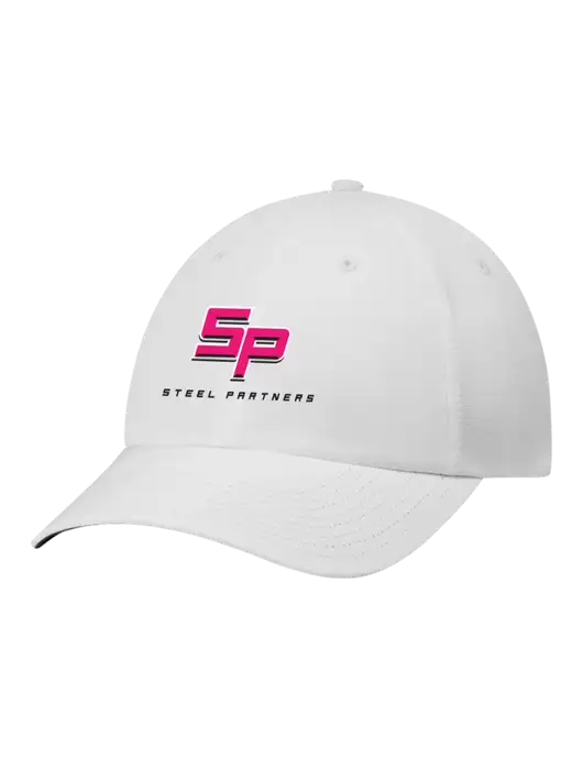 Richardson Relaxed Performance Lite White Cap w/Steel Partners Logo