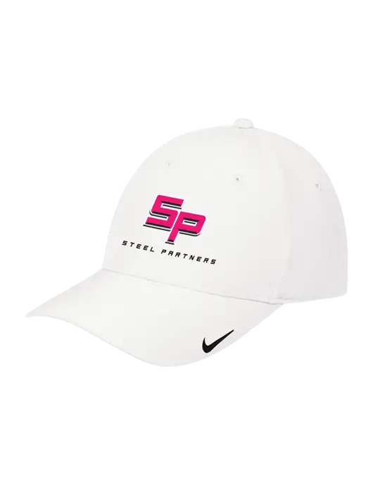 Nike White Dri-FIT Legacy Cap w/Steel Partners Logo