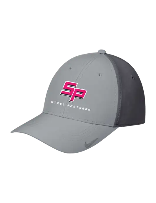 Nike Light Grey/Dark Grey Dri-FIT Legacy Cap w/Steel Partners Logo