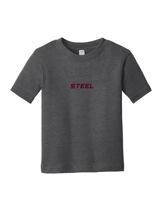 Rabbit Skins Vintage Smoke Toddler Fine Jersey Tee w/Steel Partners Logo