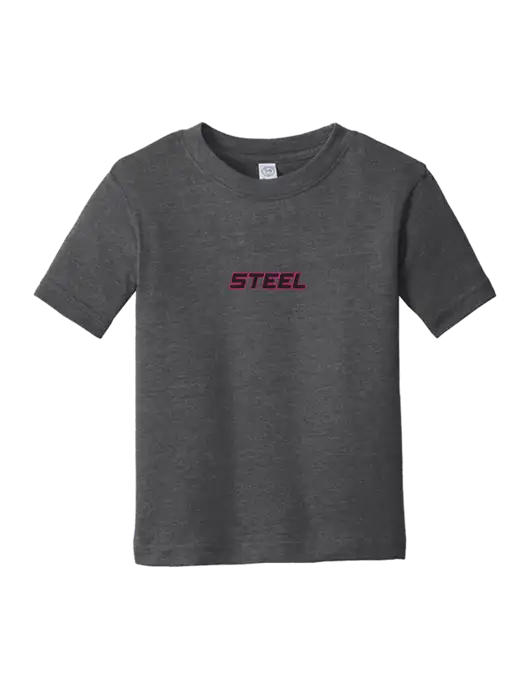 Rabbit Skins Vintage Smoke Toddler Fine Jersey Tee w/Steel Partners Logo