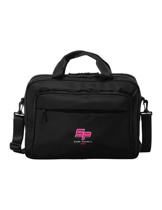 Travel Exec Black Laptop Briefcase w/EH&S Logo