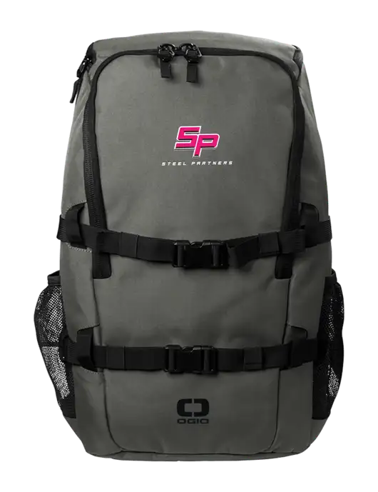 OGIO Medium Grey Street Pack w/Steel Partners Logo