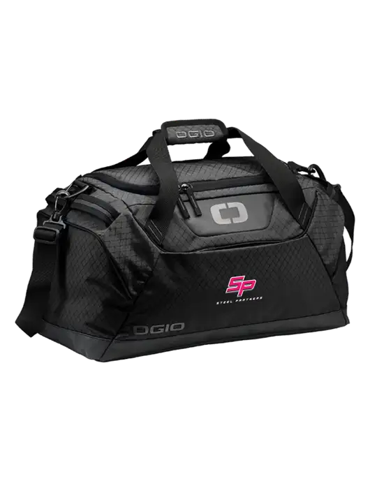 OGIO Black Catalyst Duffle
 w/Steel Partners Logo